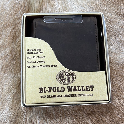 Leather Bifold Wallet