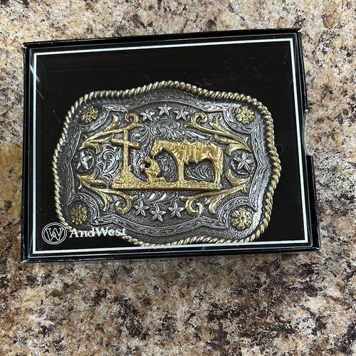 Praying Cowboy Buckle