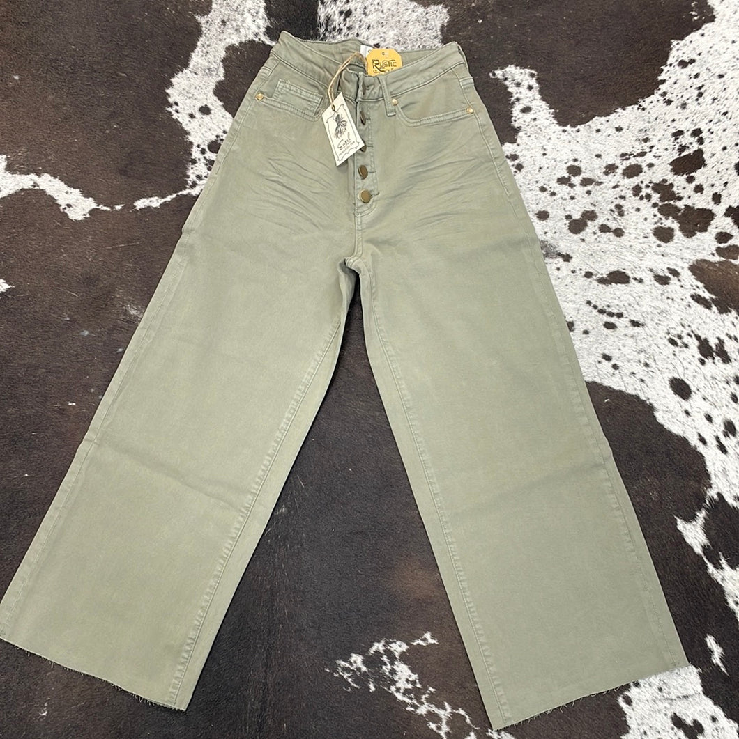Faded Olive Women’s Jeans