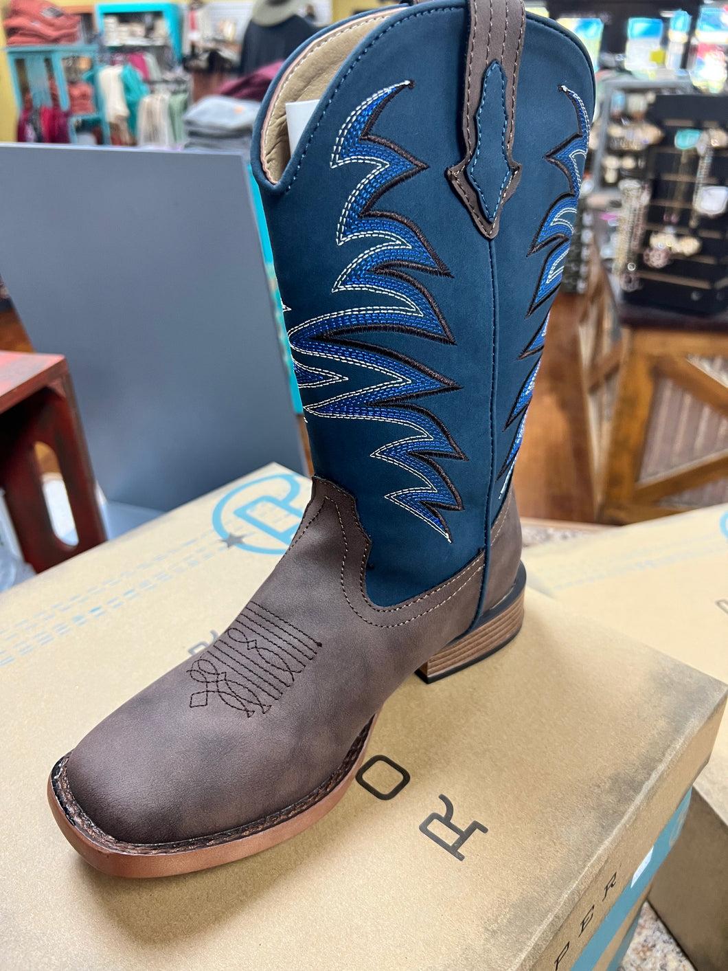 Big Kids Clint Brown Boot