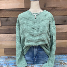 Load image into Gallery viewer, POL Fitted Knit Sweater