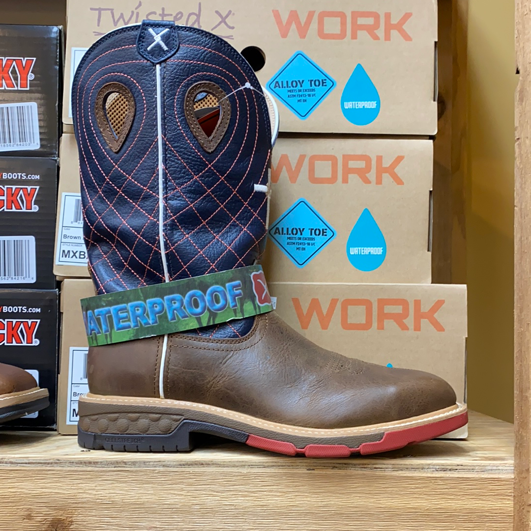 Twisted X®  The Importance of Waterproof Leather Work Boots