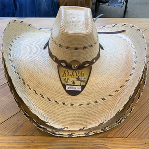 Old West Texas Palm Cowboy Hat