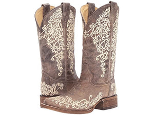 Corral Sq Toes Wedding Boot