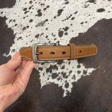 Load image into Gallery viewer, Twisted X Brown Distressed Leather Belt