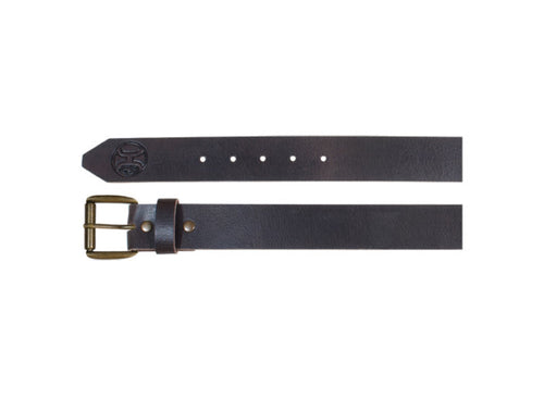 Hooey Bomber Cocoa Leather Belt