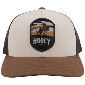 Hooey Cheyenne Cream/Brown Trucker Cap