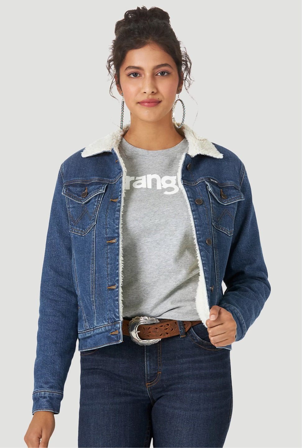 Women’s Wrangler Dark Denim Jacket