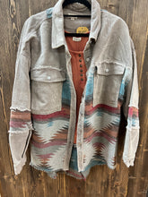 Load image into Gallery viewer, Women’s Aztec Shacket