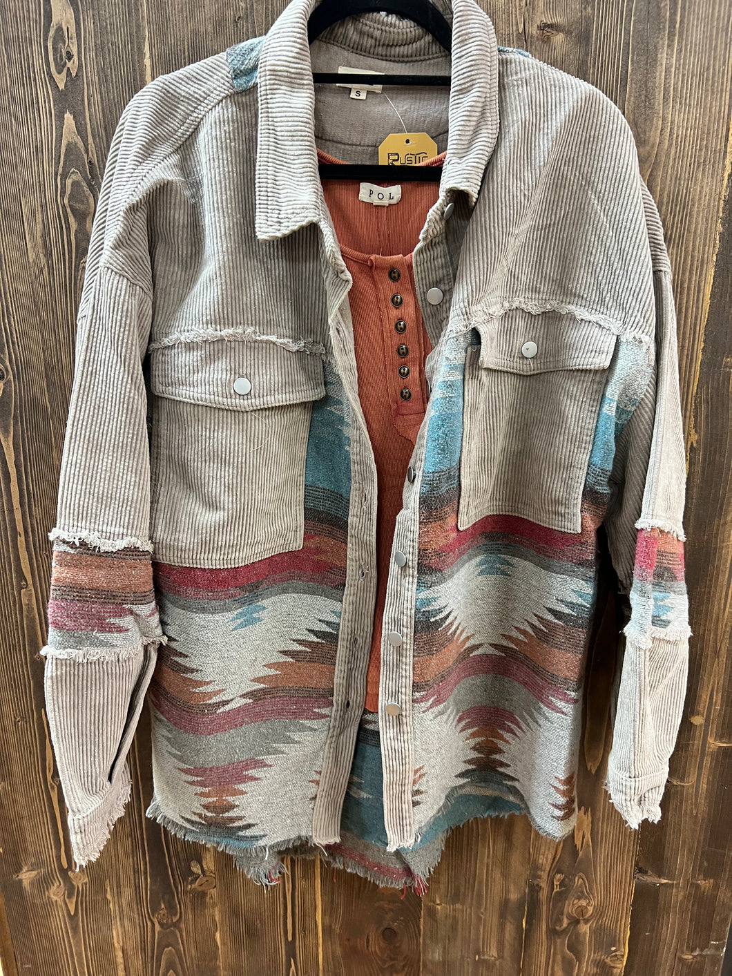 Women’s Aztec Shacket