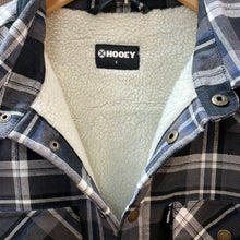 Load image into Gallery viewer, Mens Hooey Flannel Jacket Black