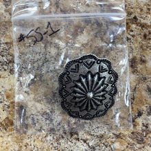 Load image into Gallery viewer, Silver/Stone Scarf Slide