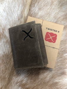 Twisted X Trifold Wallet