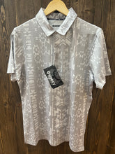 Load image into Gallery viewer, Men’s Hooey Light Grey Polo