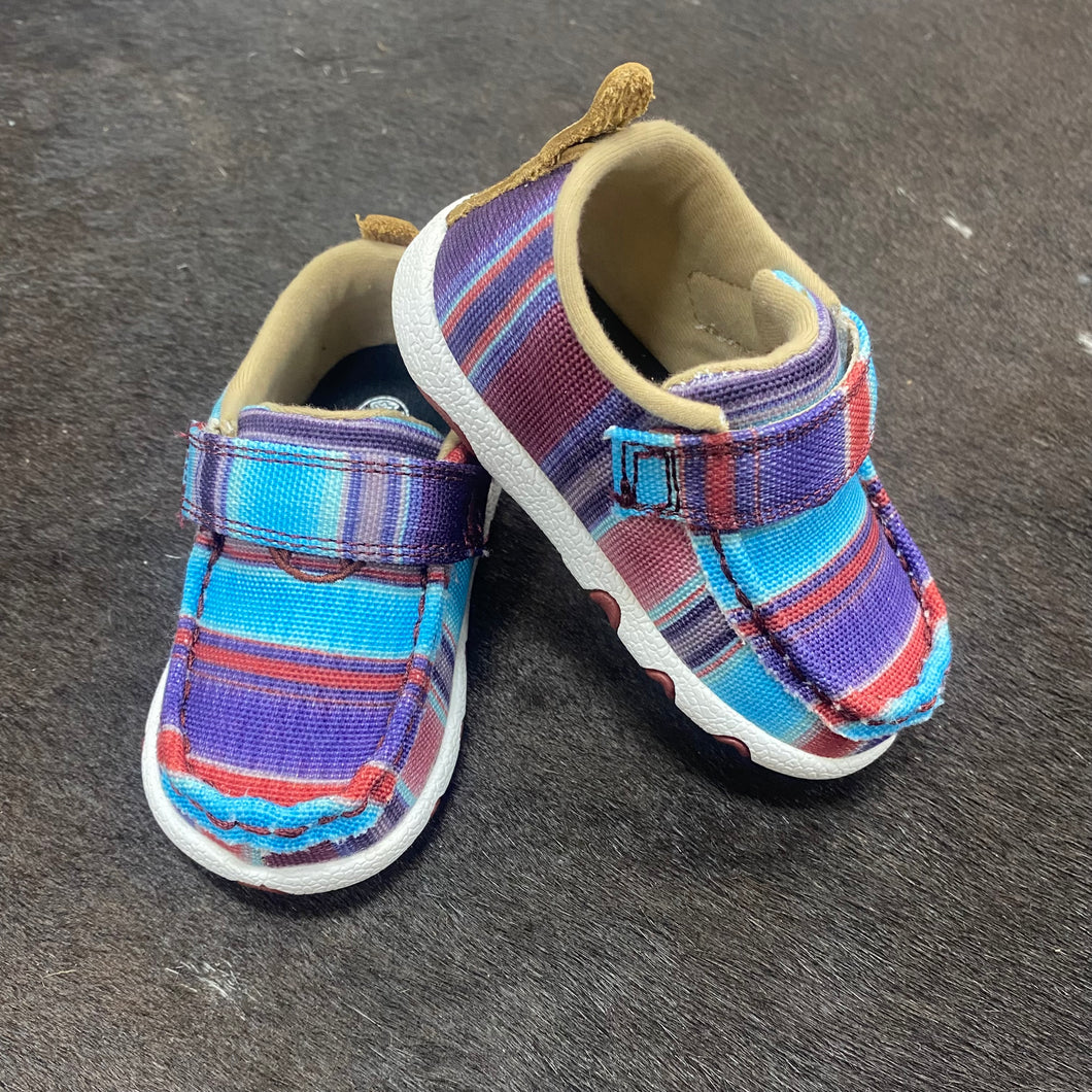 Toddler Twisted X Serape Moc