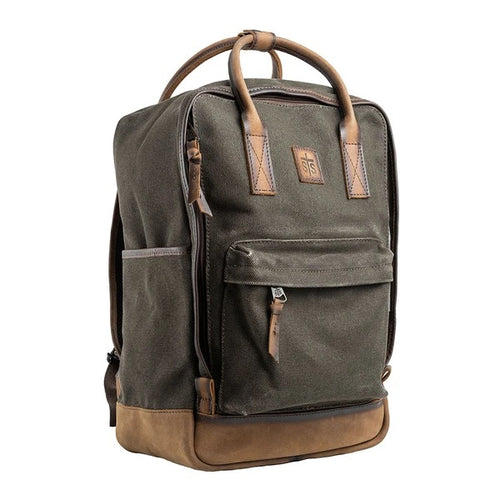 STS Dark Canvas Backpack