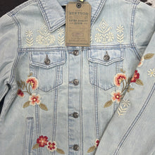 Load image into Gallery viewer, Women’s Stetson Floral Denim Jacket
