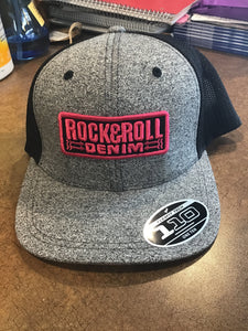 ROCK&ROLL Cowgirl grey mesh black pink snapabck CAP