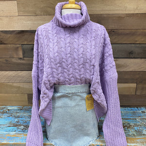 POL Lavender Haze Sweater