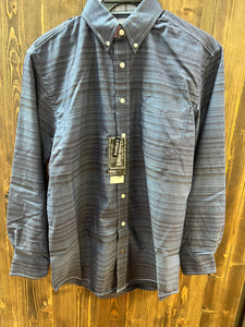 Men’s Navy Long sleeve Button up