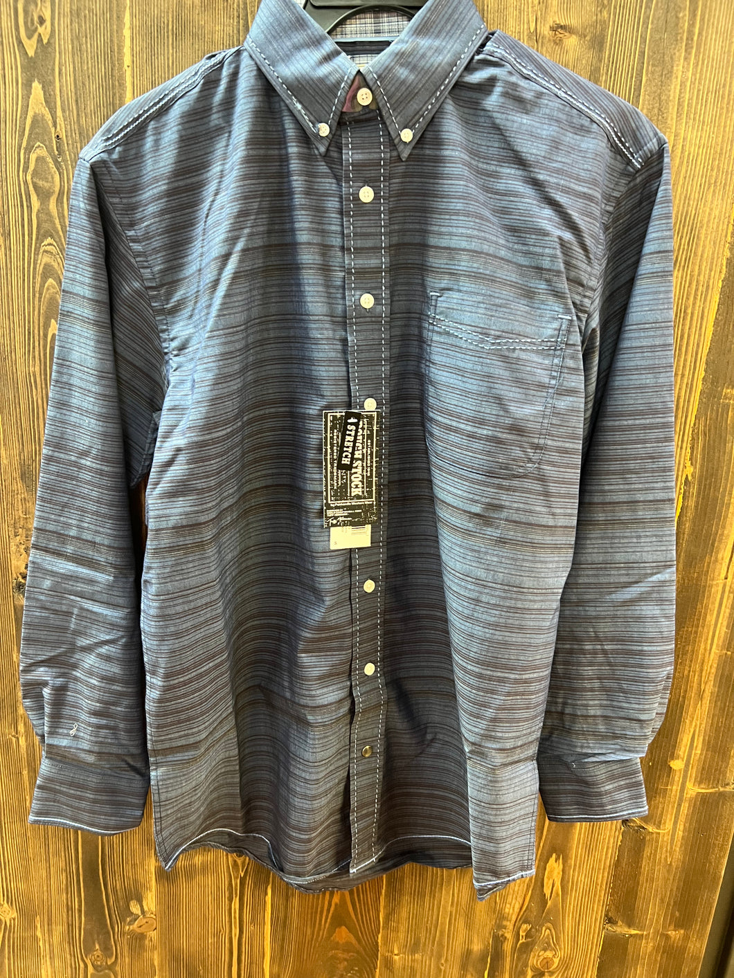 Men’s Navy Long sleeve Button up