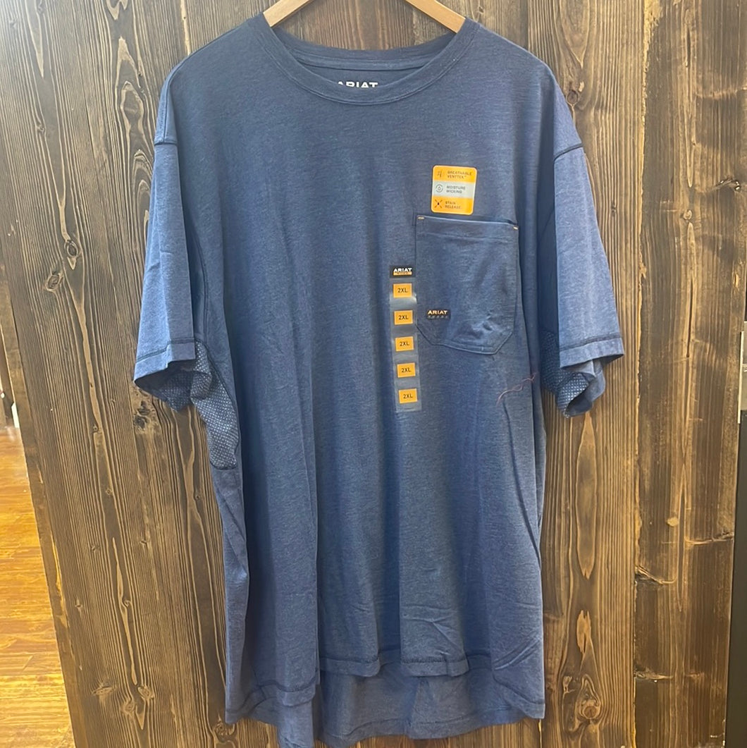 Ariat Rebar Workman Navy T-Shirt