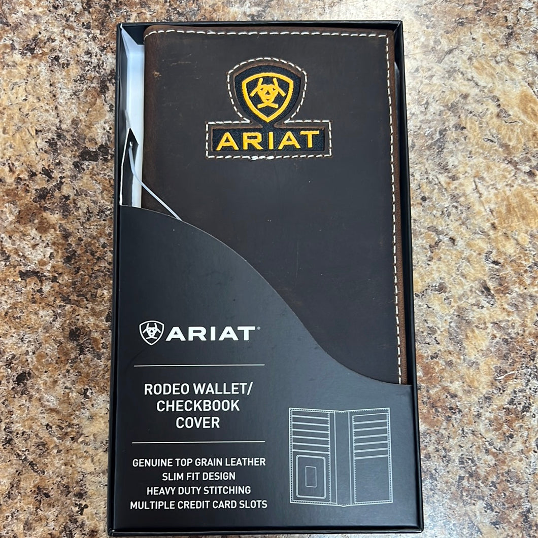 Ariat Dark Brown Work Wallet