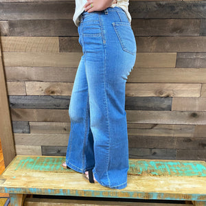 Cruel Denim High Rise Wide Leg