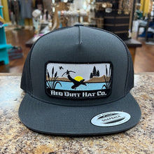 Load image into Gallery viewer, Ducks Charcoal Red Dirt Hat