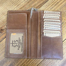 Load image into Gallery viewer, STS Calvary Long Bifold Alaska Rough Out Wallet