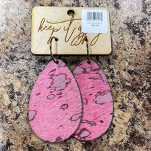 Load image into Gallery viewer, Leather Patch Earrings