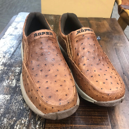 Roper Ulysses Ostrich Slip On
