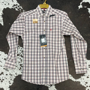 Men’s Ariat Fitted Wynn Button Up
