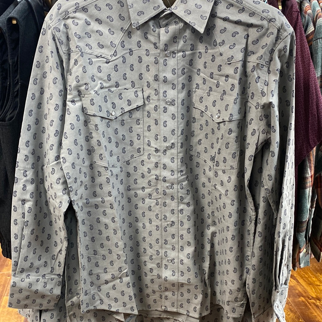 Men’s Paisley Snap Shirt