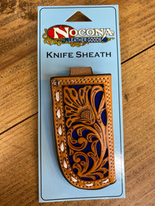 Nocona Tooled Knife Sheath