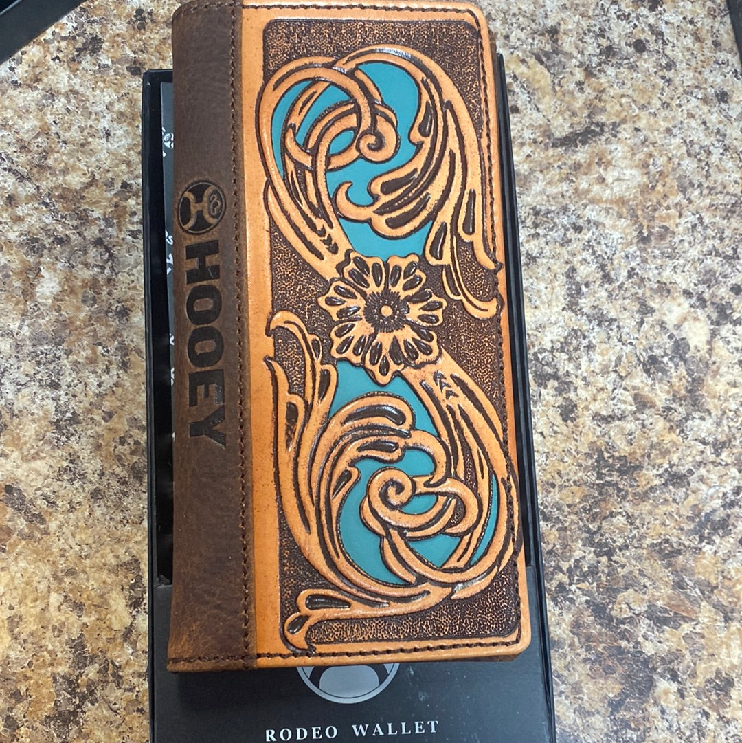 “Cash” Hand Tooled Leather Rodeo Wallet. – Rustic Soul