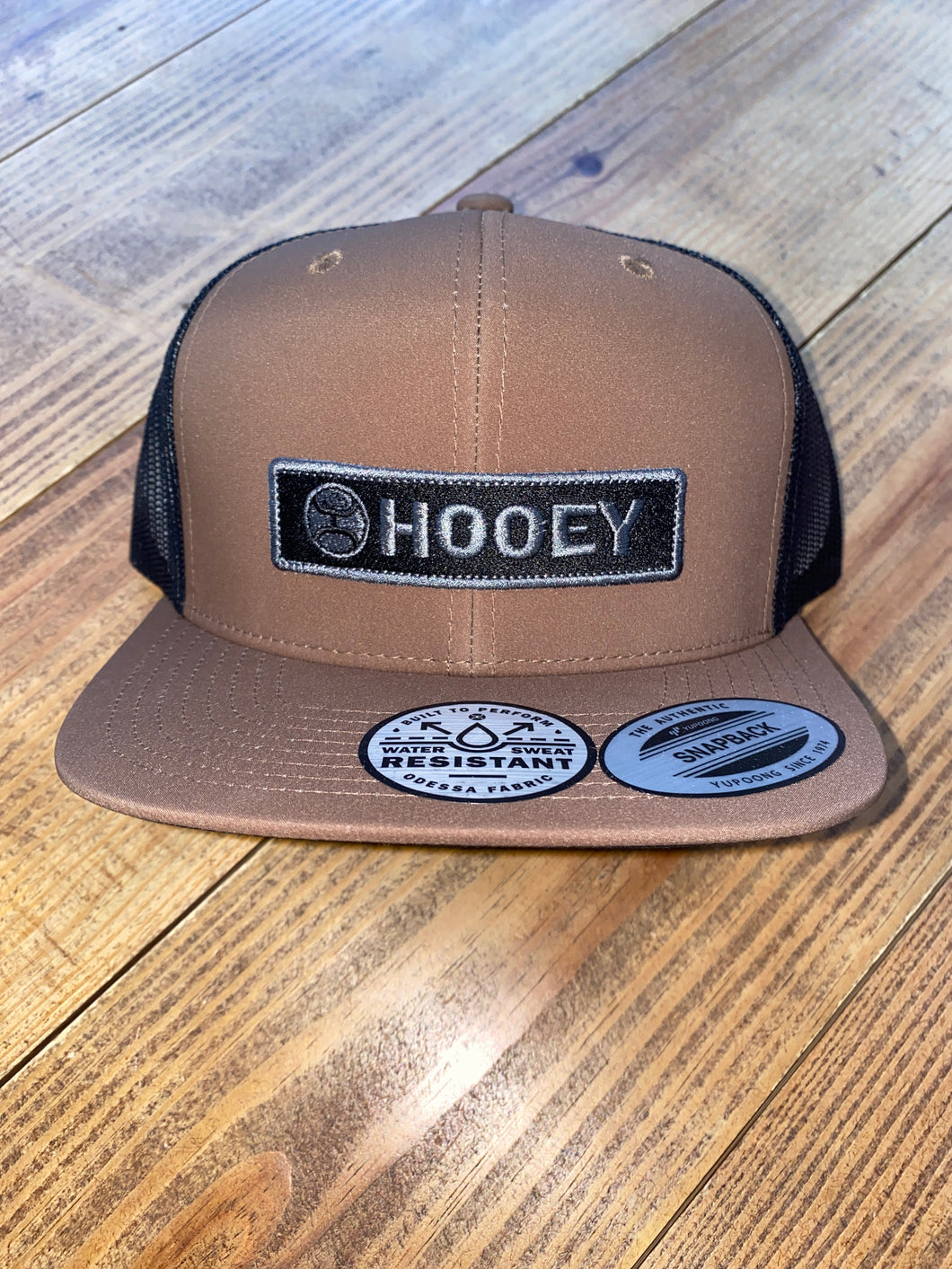 Hooey “Lockup” Brown and Black Trucker Cap