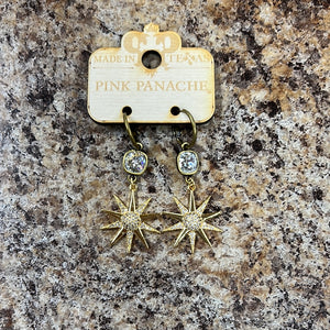 Mini Hoop Star Earrings