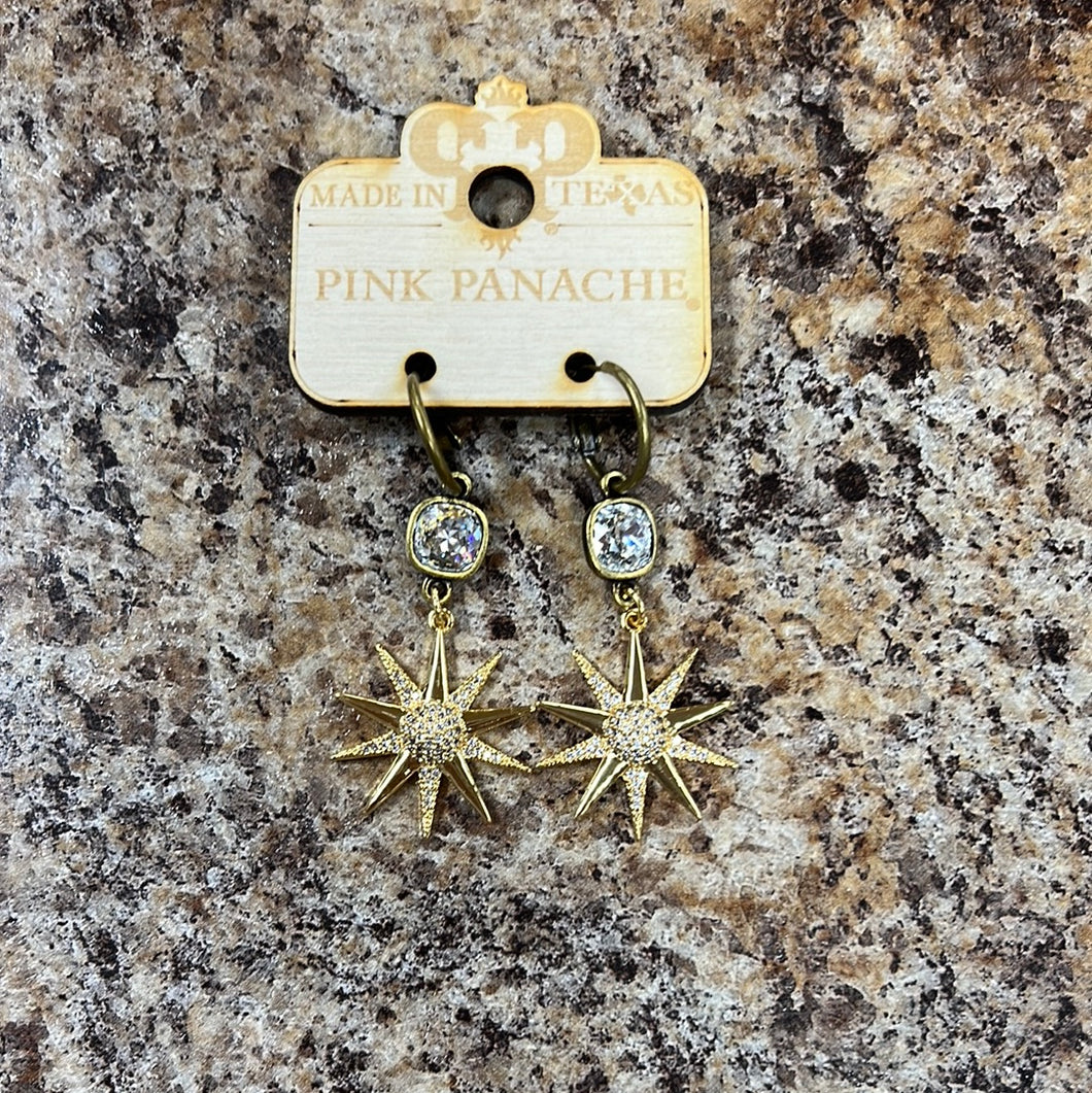 Mini Hoop Star Earrings