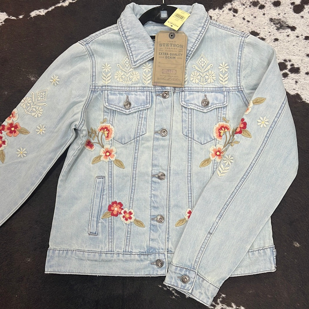 Women’s Stetson Floral Denim Jacket