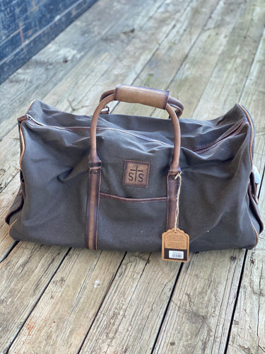 STS Dark Canvas Travel Bag