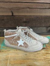 Load image into Gallery viewer, Rina Gold High Top Sneaker