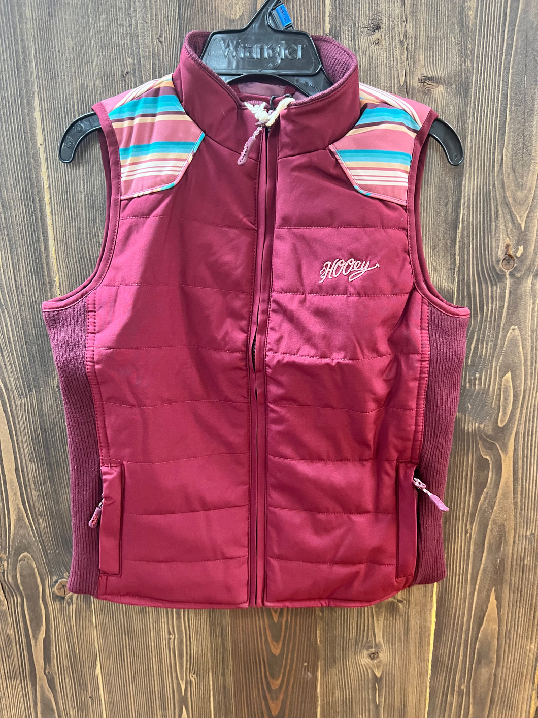 Youth Girls Burgundy Vest
