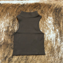 Load image into Gallery viewer, Ribbed Mock Neck Crop Top