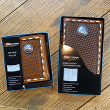 Load image into Gallery viewer, Nocona Whipstitch Leather Wallet