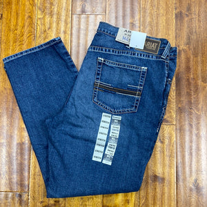 Ariat Mens M4 “Health” Relaxed Straight Leg Jeans.