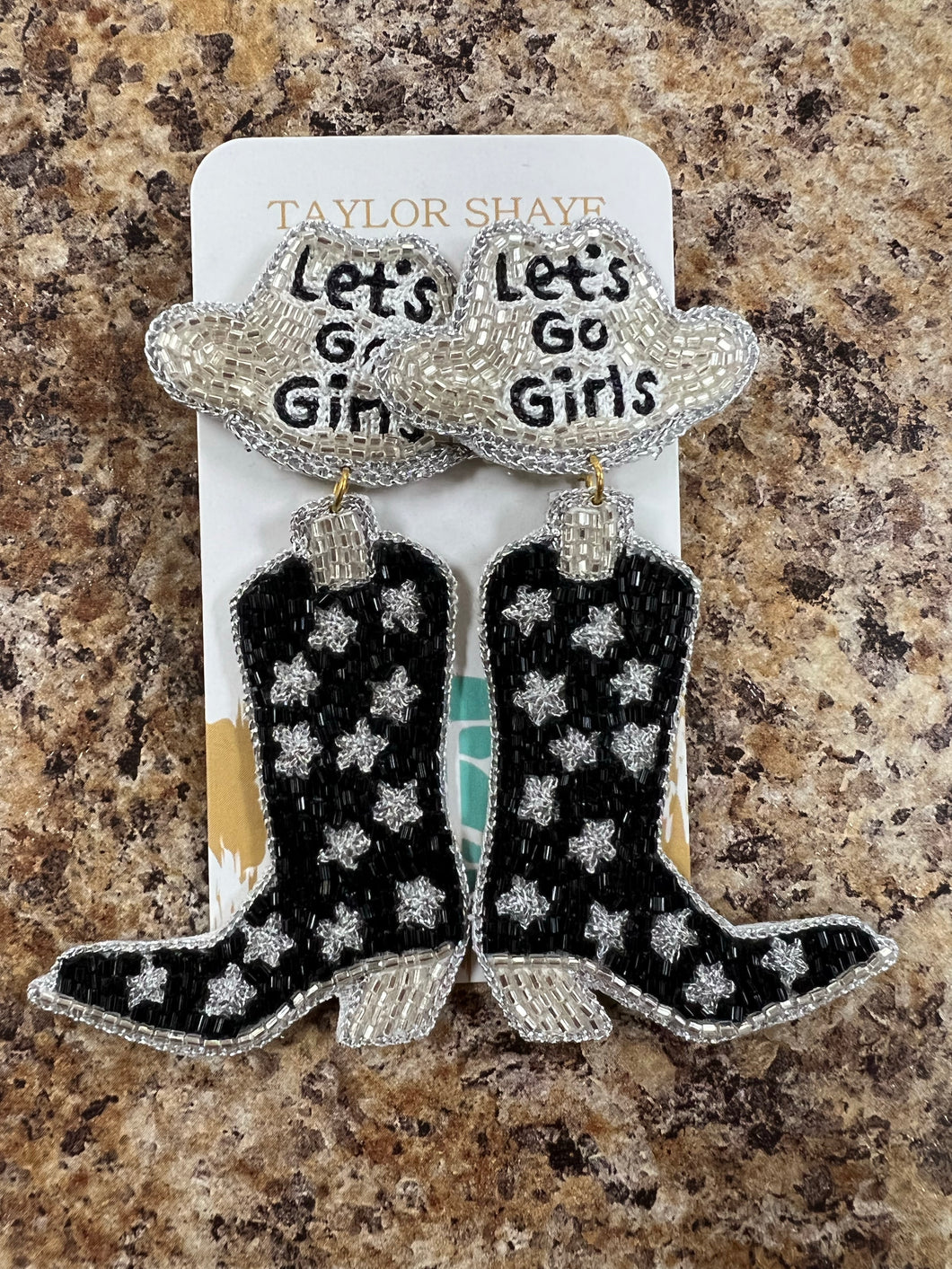 “Let’s Go Girls” Boot Earrings
