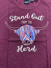 Load image into Gallery viewer, “Stand Out From The Herd” Girls Tee