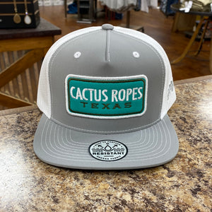 Grey Cactus Ropes Trucker Cap