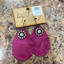 Load image into Gallery viewer, Designed Bedazzled Earrings
